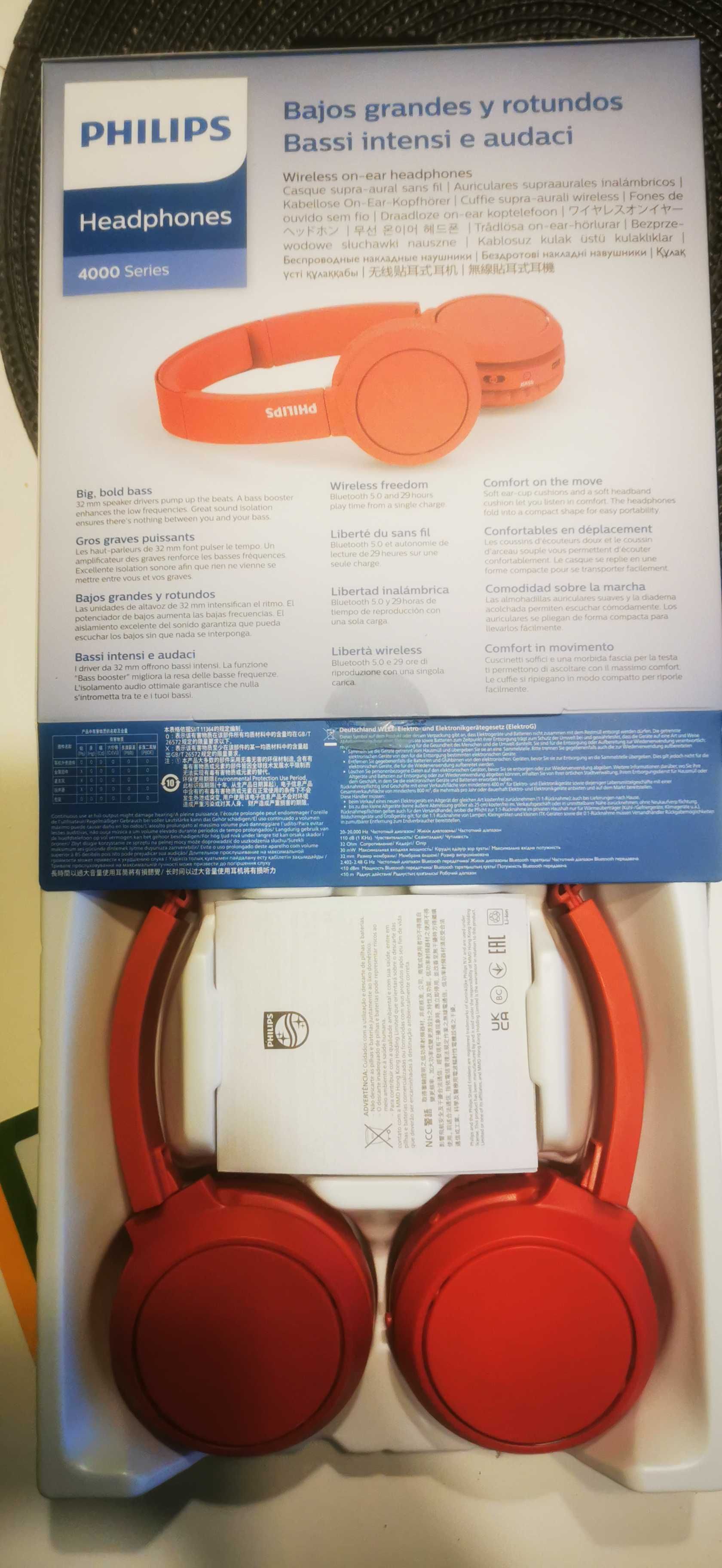Słuchawki nauszne Philips 4000 series, TAH4205.