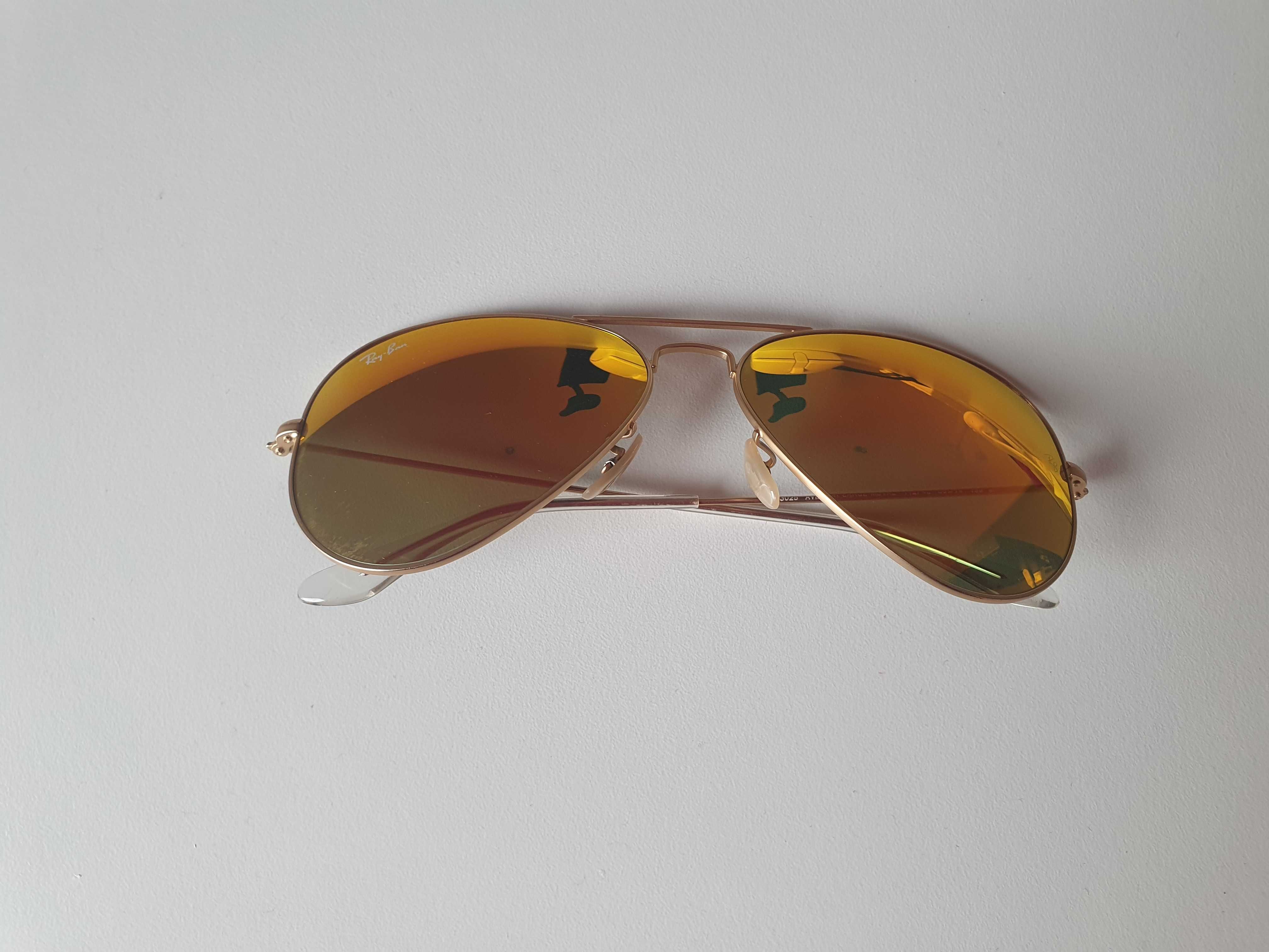 ray ban aviator metal