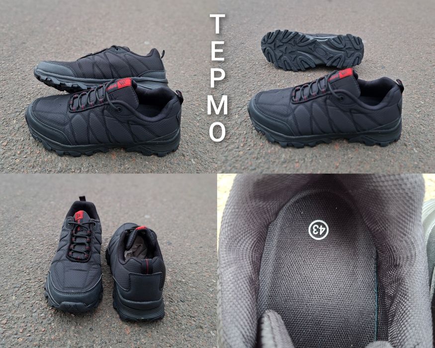 Мужские демисезонные ТЕРМО кроссовки  BAYOTA