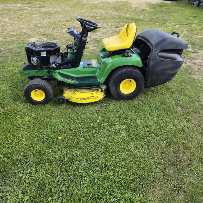 Traktorek kosiarka John Deere LTR 166/2 cyl/hydro