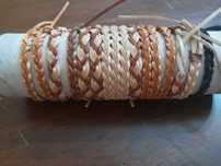 16 pulseiras pele novas
