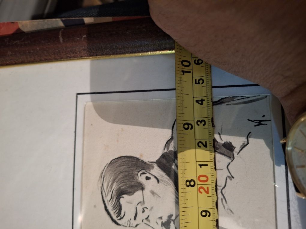 Quadro desenho tinta china ? Revolta outubro 1920
