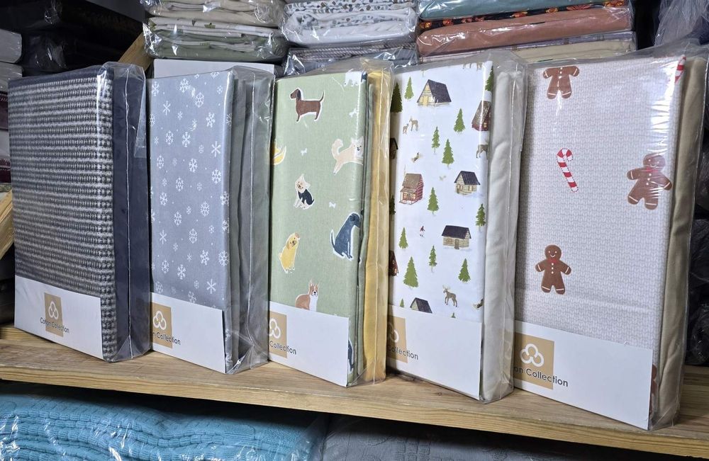 Байкові турецькі простирадла 160х200 на гумці з 2 наволочками 50х70