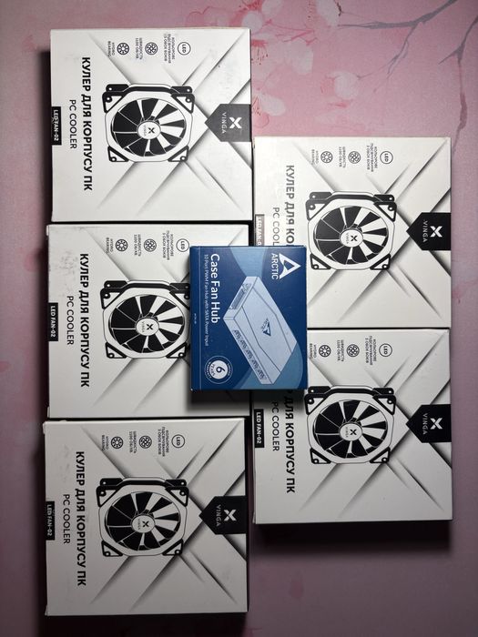 Кулери для Пк+Хаб для встановлення