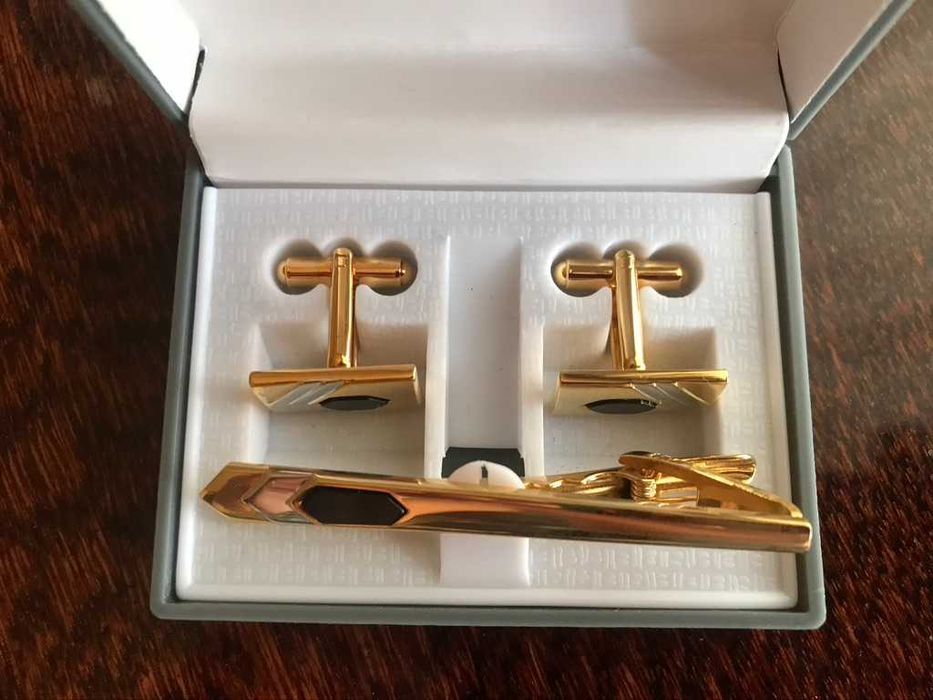 Запонки позолоченные Швейцария