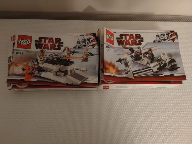 LEGO 8083 i 8084 Star Wars - Zestaw Rebel Trooper  Snowtrooper