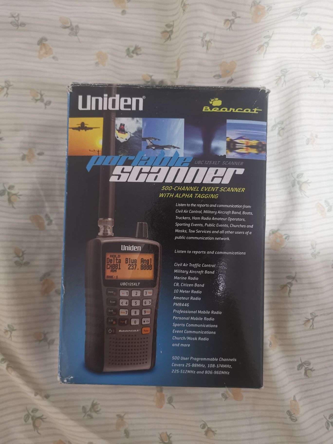 Vendo scanner uniden ubc 125 xlt seminovo