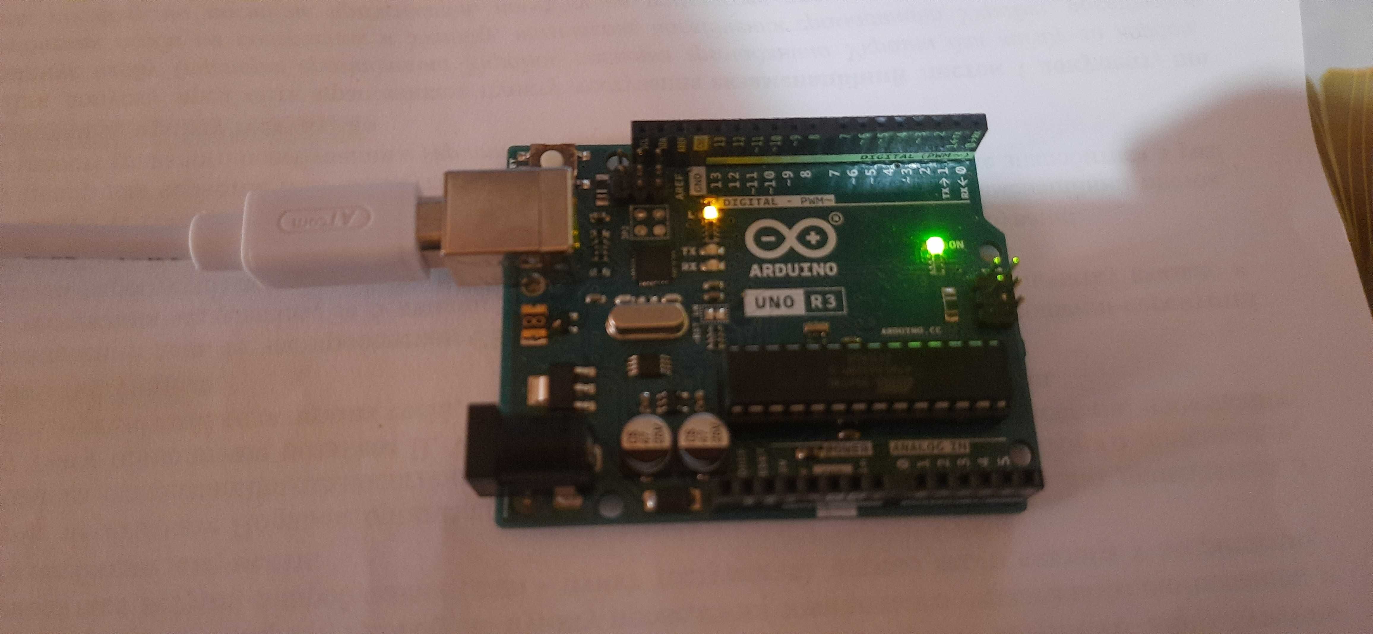 Плата Arduino Uno Rev3 + бонус