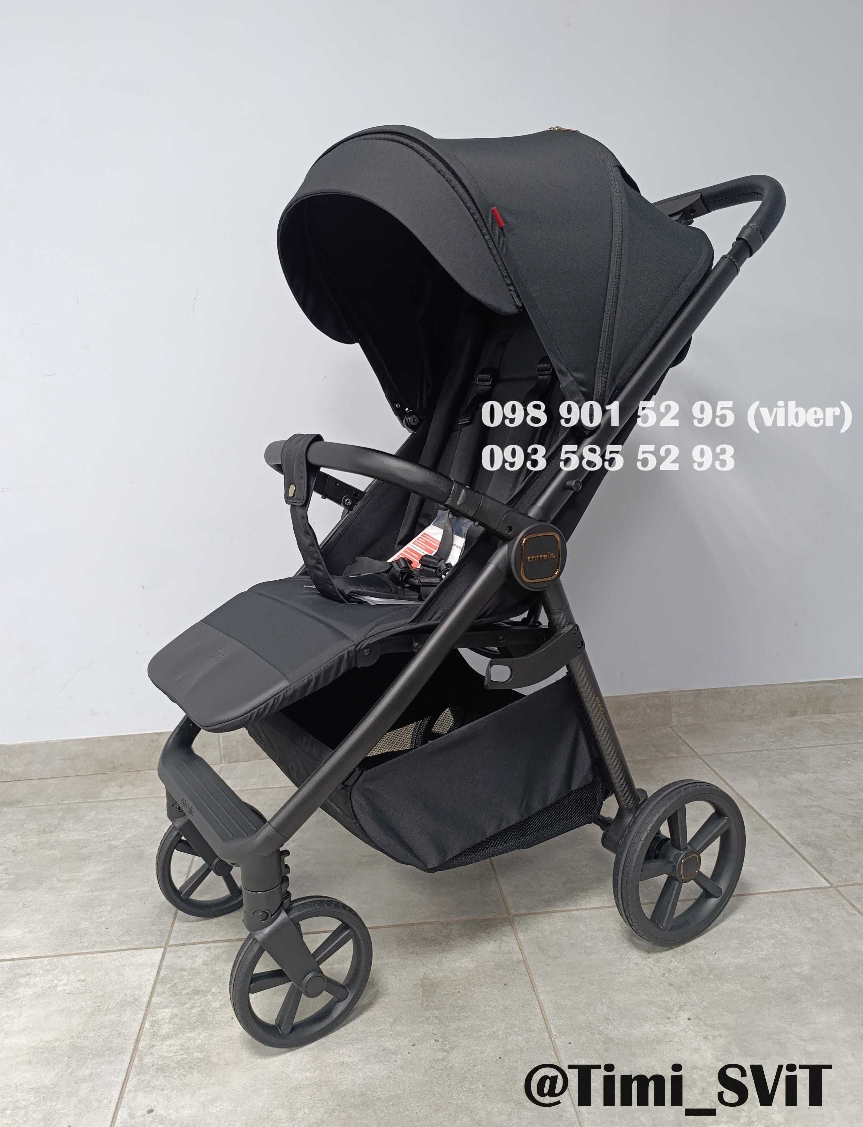 Коляска Carrello Bravo Carbon Детская прогулочная коляска Браво Карбон