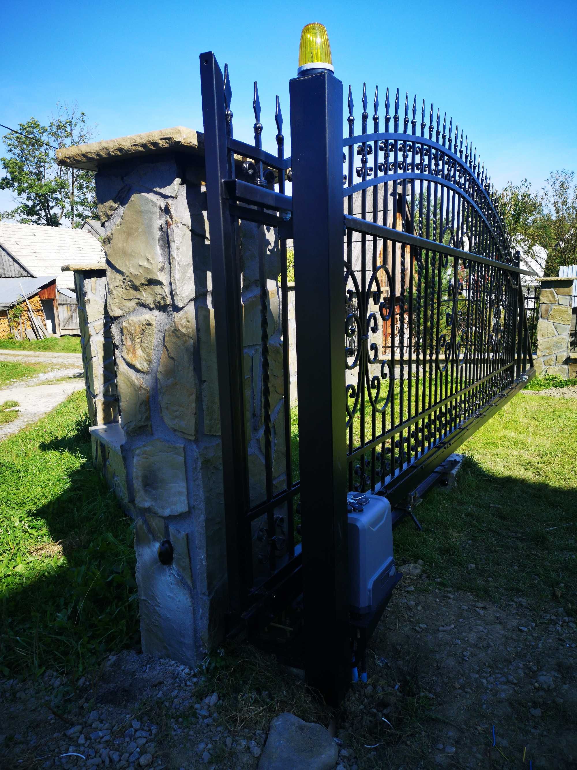 Potężny automat / napęd do bramy przesuwnej 1500kg - MONTAŻ GRATIS