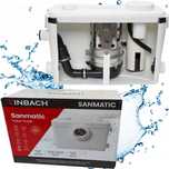 Pompa do WC z rozdrabniaczem EINBACH SANMATIC 5 Rozdrabniacz INOX!