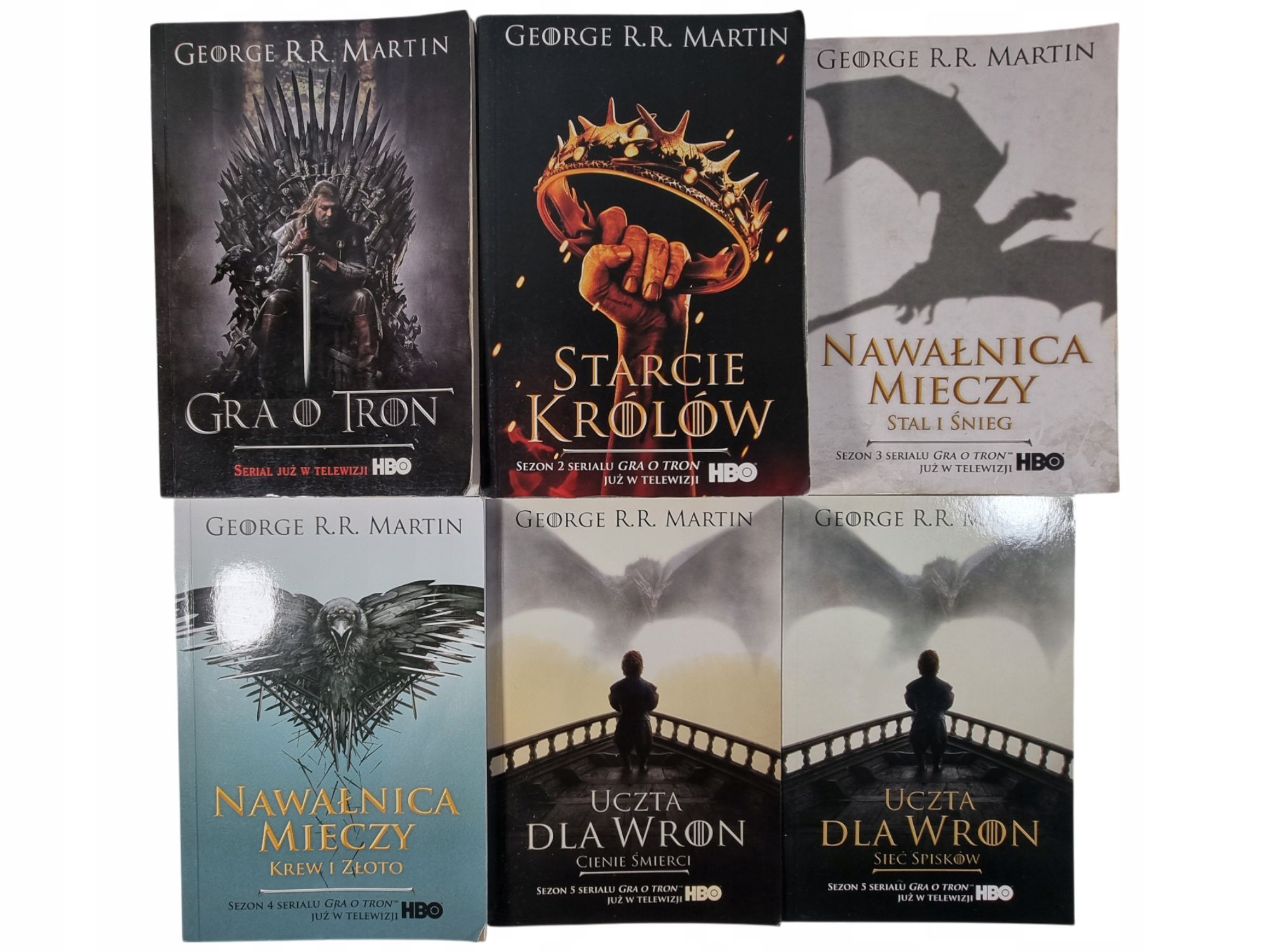Gra o Tron / zestaw 6 książek / George R.R. Martin