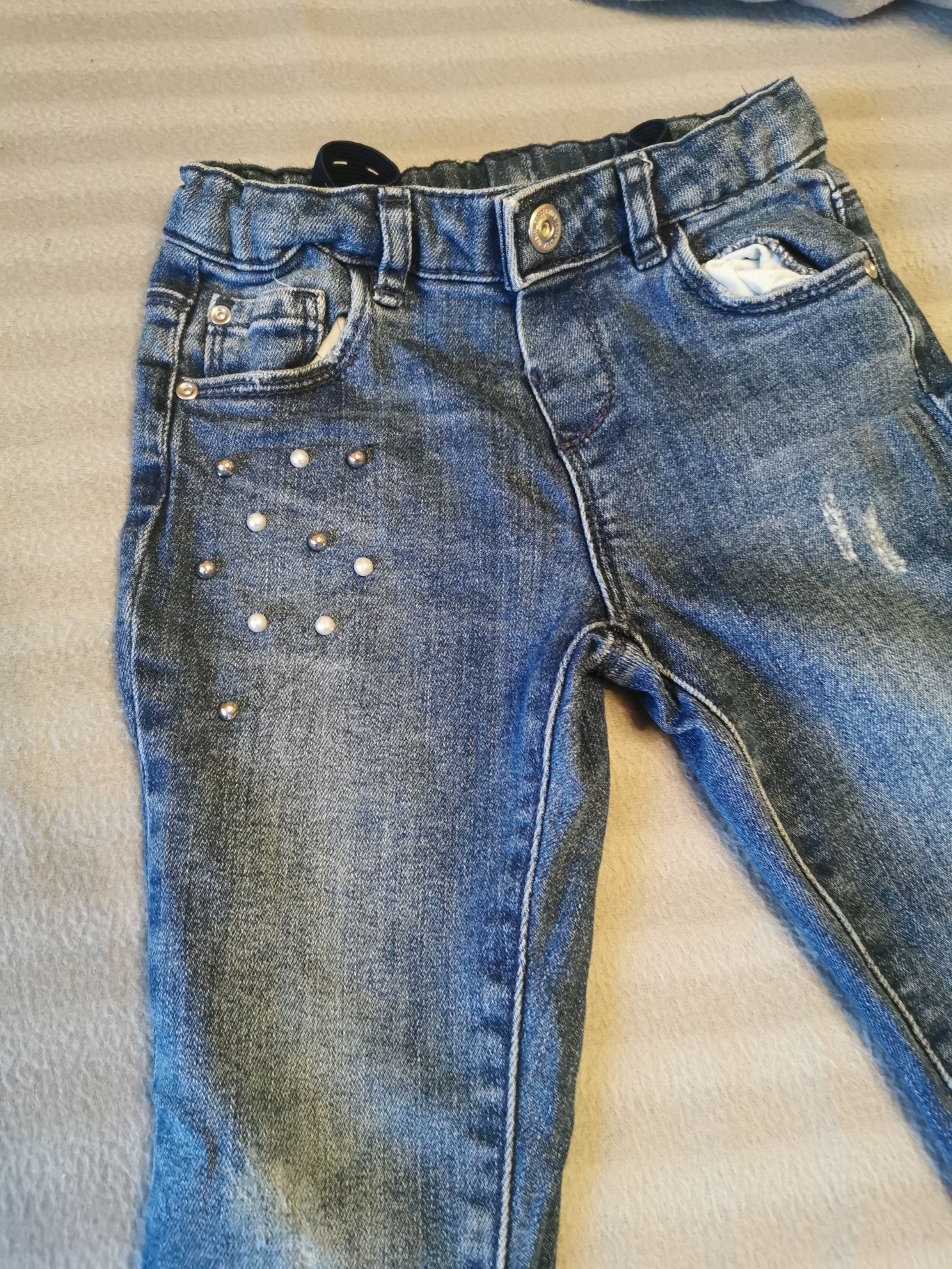 Spodnie jeansy Zara r. 104