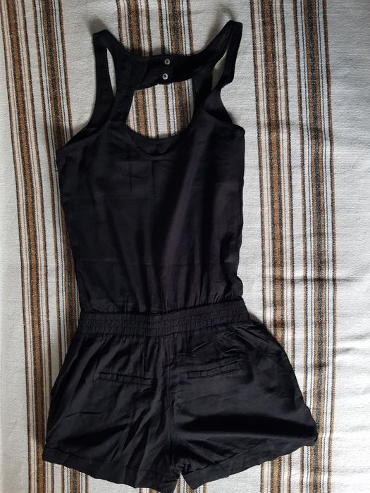 C&A  34 XS kombinezon czarny z wiskozy
