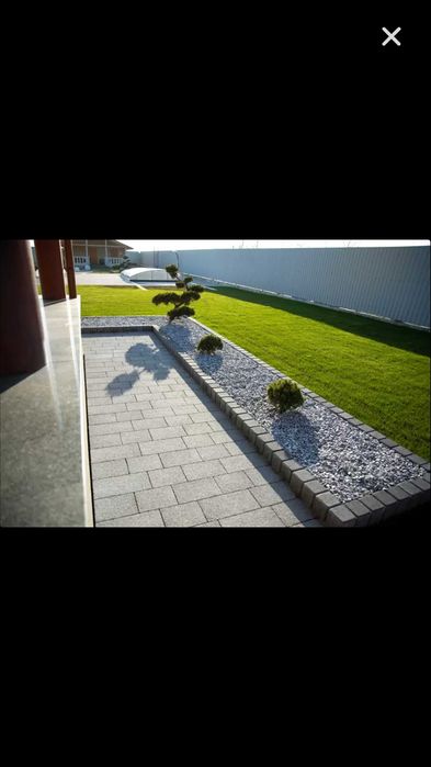 Укладання бруківки укладка тротуарної плитки Львів