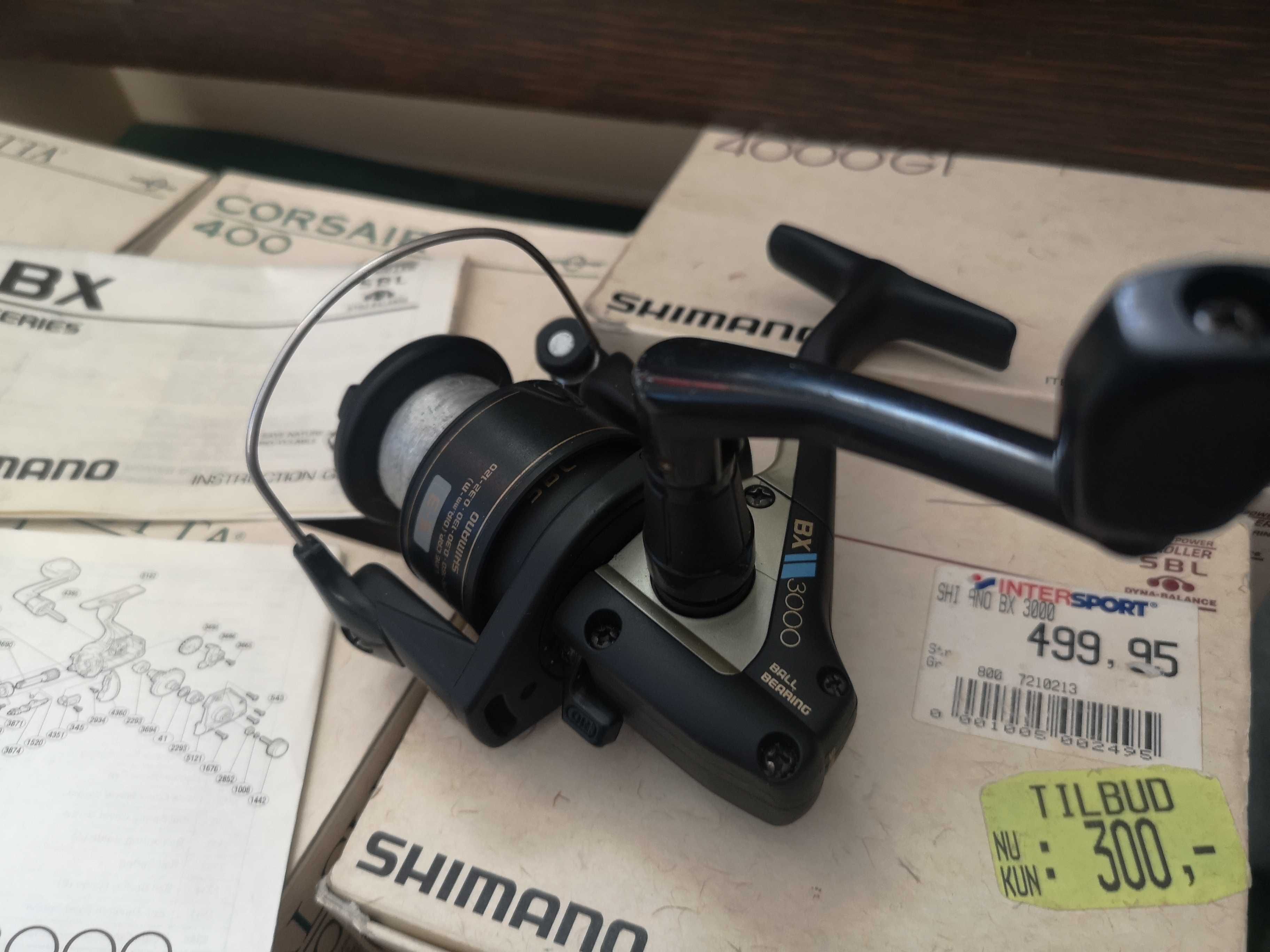 Kołowrotek Shimano KX II i  BX