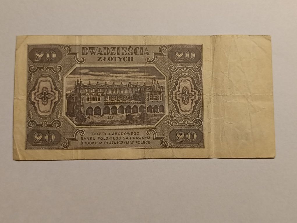 Banknot 20 zł 1948