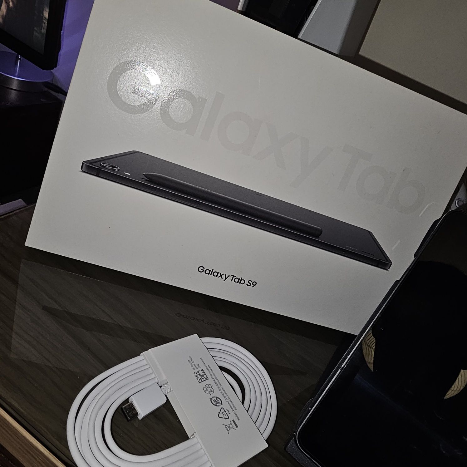 Tablet Samsung Galaxy Tab S9 Grafite 256gb c/ Capa Original