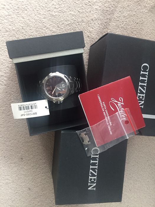 Zegarek citizen eco drive tytanium
