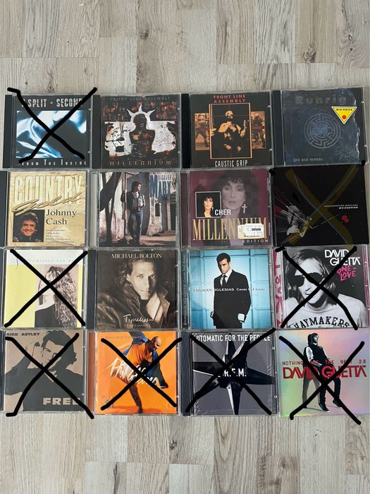 Музичні фірмові компакт Cd діски