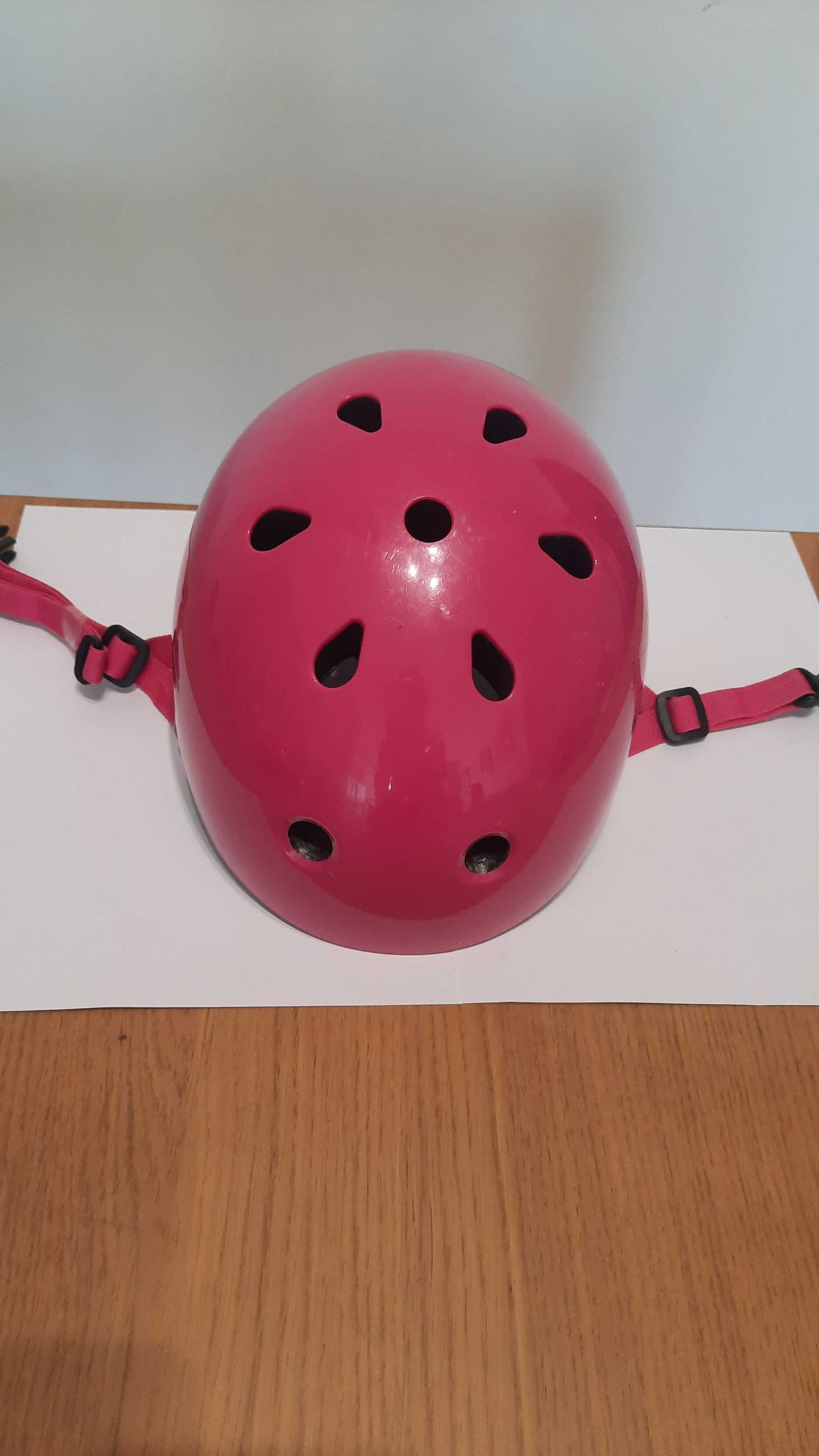 Capacete Infantil Pink - Marca Oxelo - Tam50-54cm