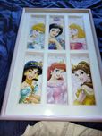 Quadro das Princesas Disney 73x50cm