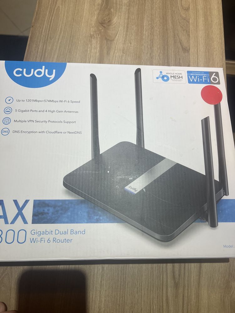 Cudy AX1800 Model X6 Wi-Fi router