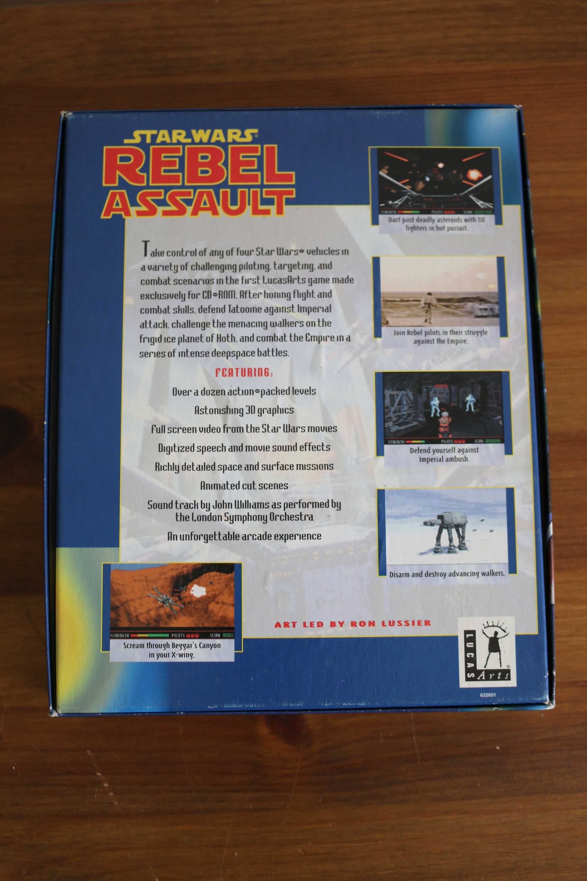 Jogos PC-cdrom Starwars anos 90