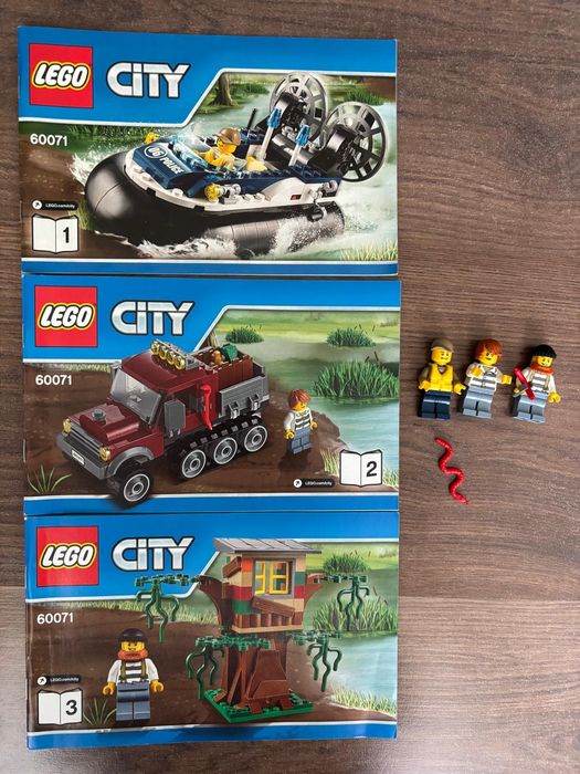 Detenção de Hovercraft (LEGO City Police 60071)