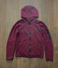 Оригінальна Кофта Nike Tech Fleece NSW «Bordo» Zip Hoodie