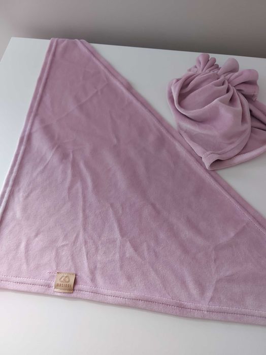 Czapka/ turban i chusta obwód 44-47