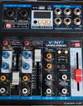 Mikser muzyczny 4-kanałowy DSP USB MP3 BT Vonyx DJ