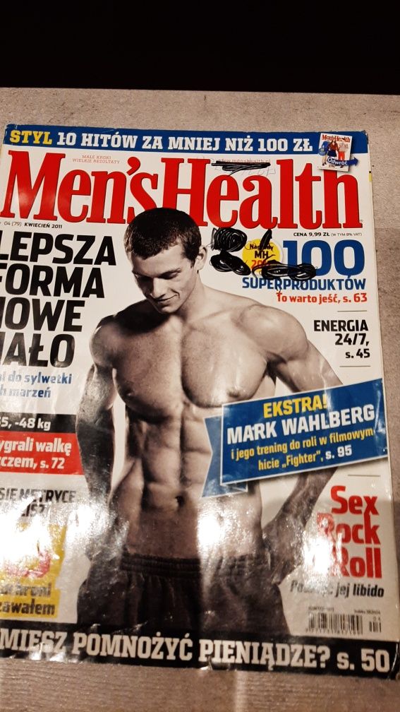 Sprzedam Mens Health  2011   7 numerów