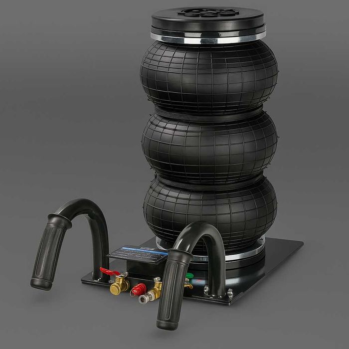 Wzmocniony Podnośnik pneumatyczny 4T Bałwanek lewarek poduszka mocny