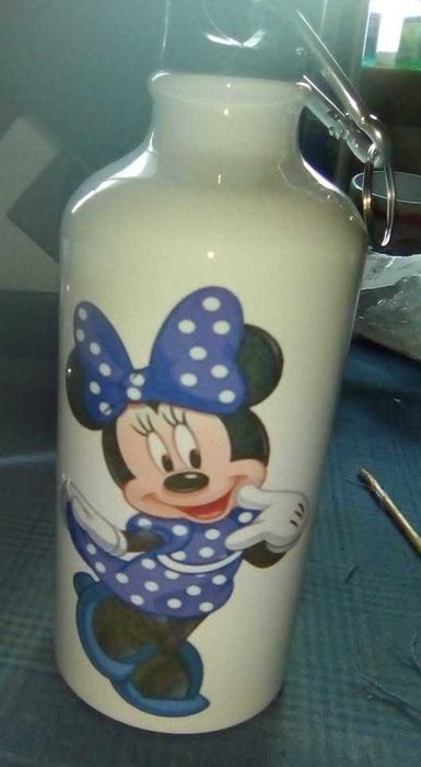 Garrafas em Aluminio com Tampa Totalmente Personalizadas 400ml e 500ml