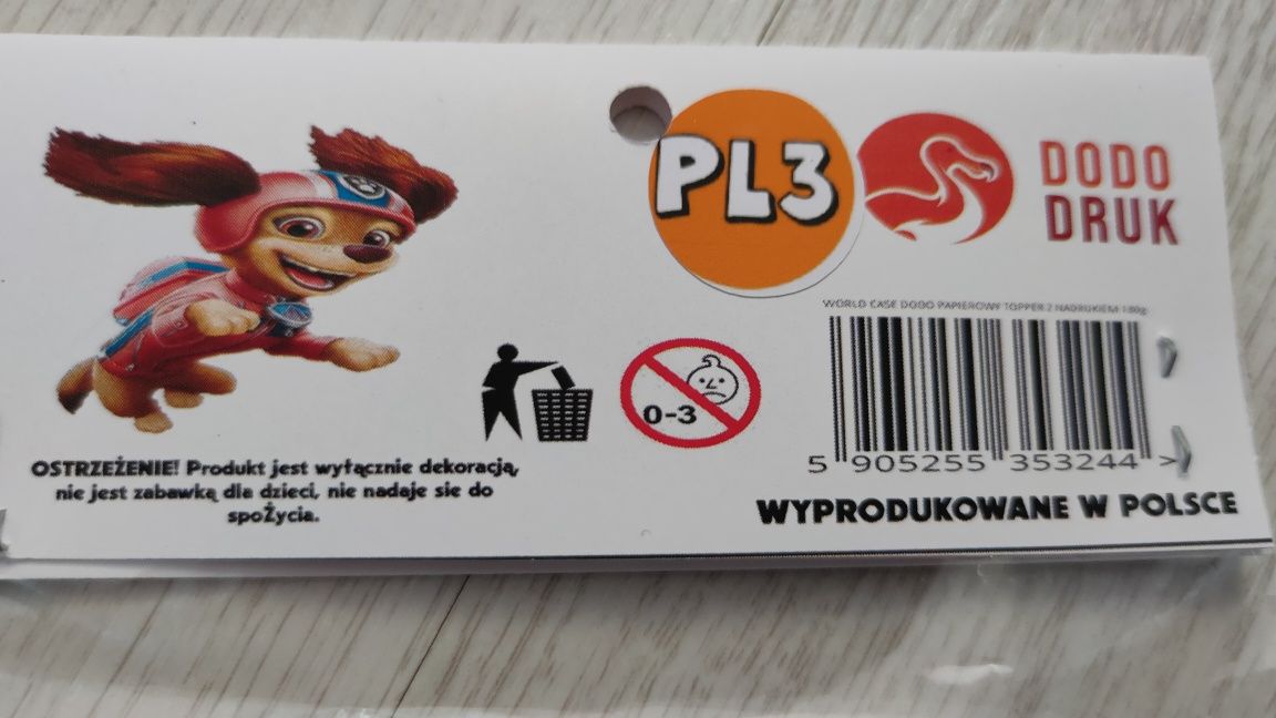 Minionki do ozdoby tortu 6 sztuk w opakowaniu