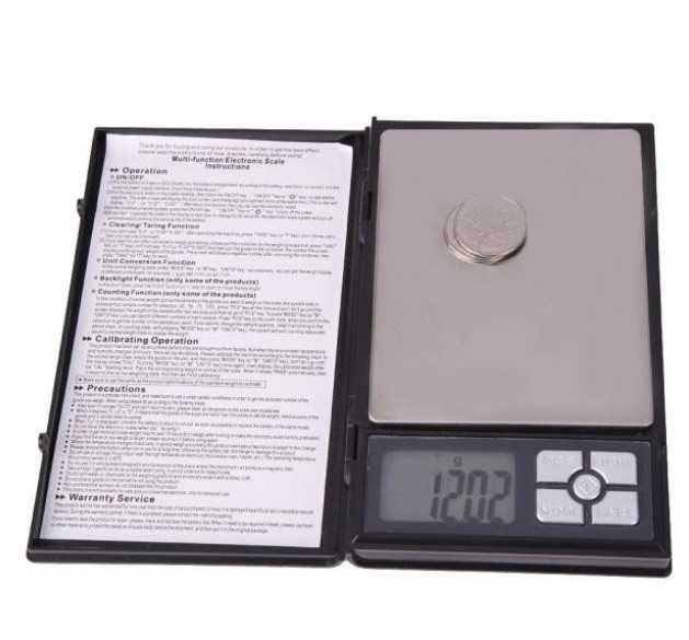 Весы ювелирные электронные Notebook Series Digital Scale до 500г