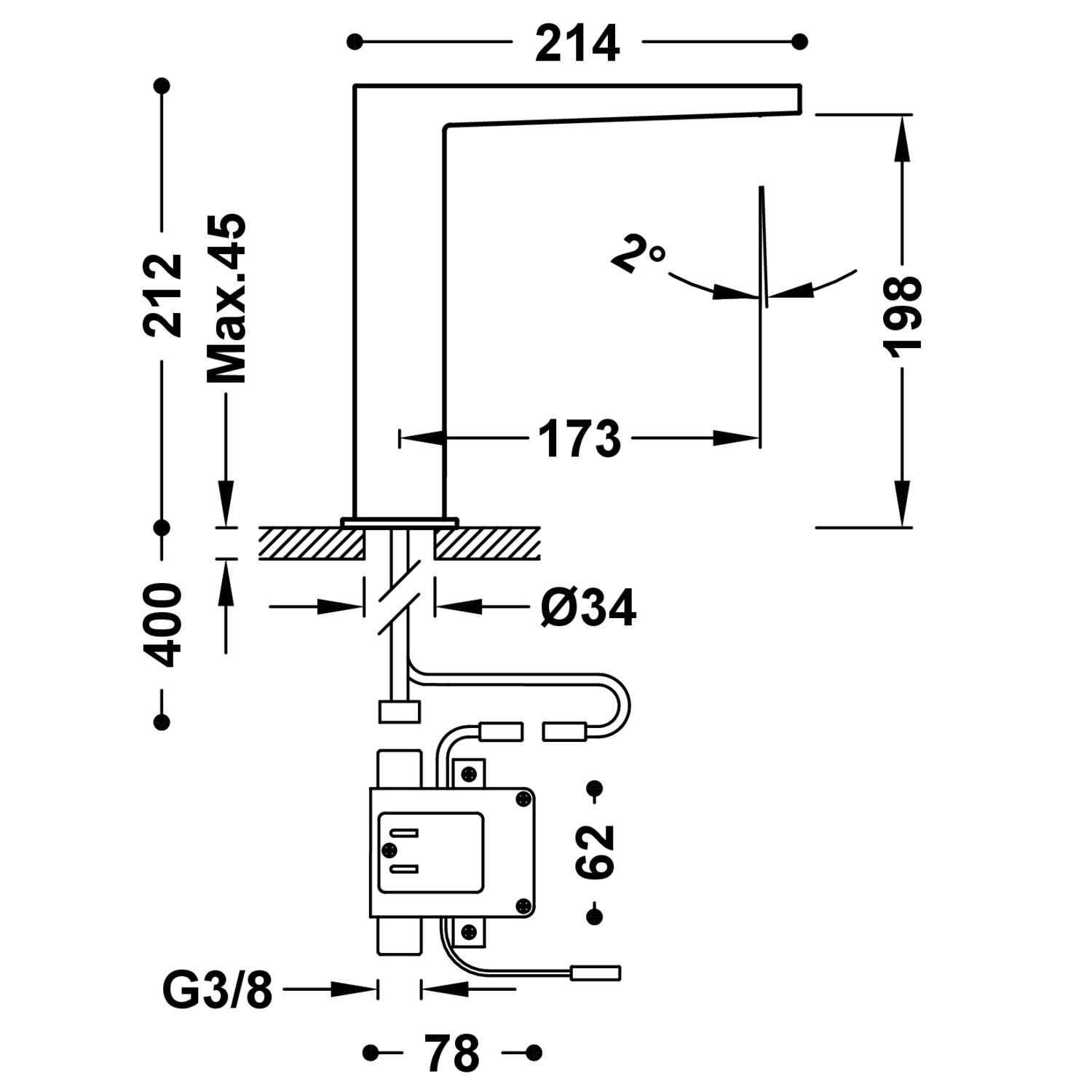 TRES Slim Bateria elektroniczna czarny mat