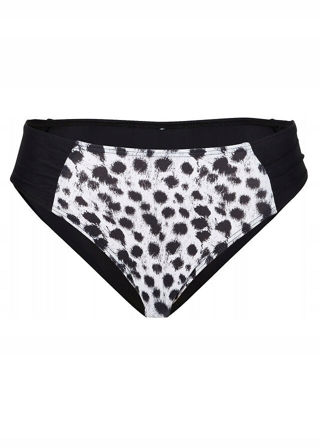 B.P.C. figi bikini czarne we wzory gepard ^44