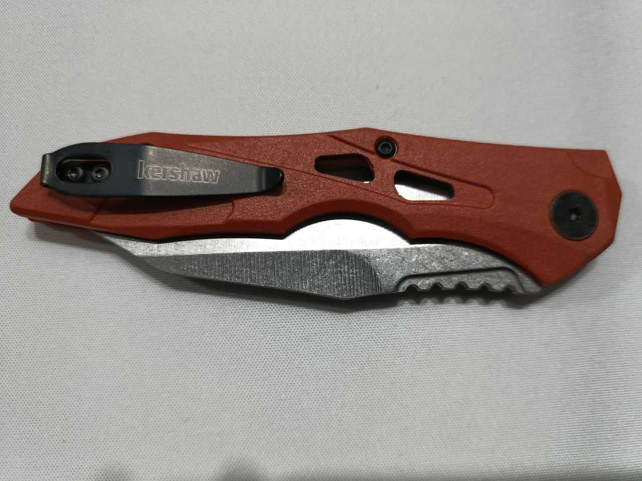 KERSHAW = nóż folder orange/red