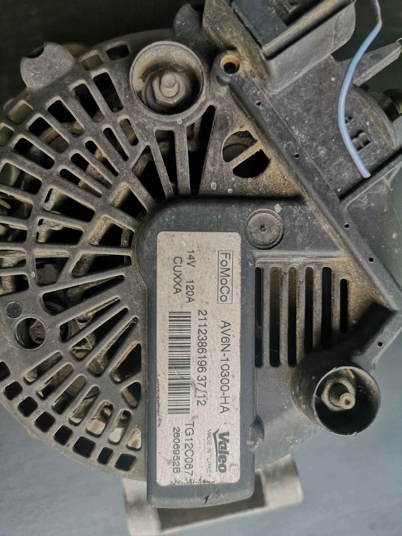 Alternator Ford Fiesta mk 7
