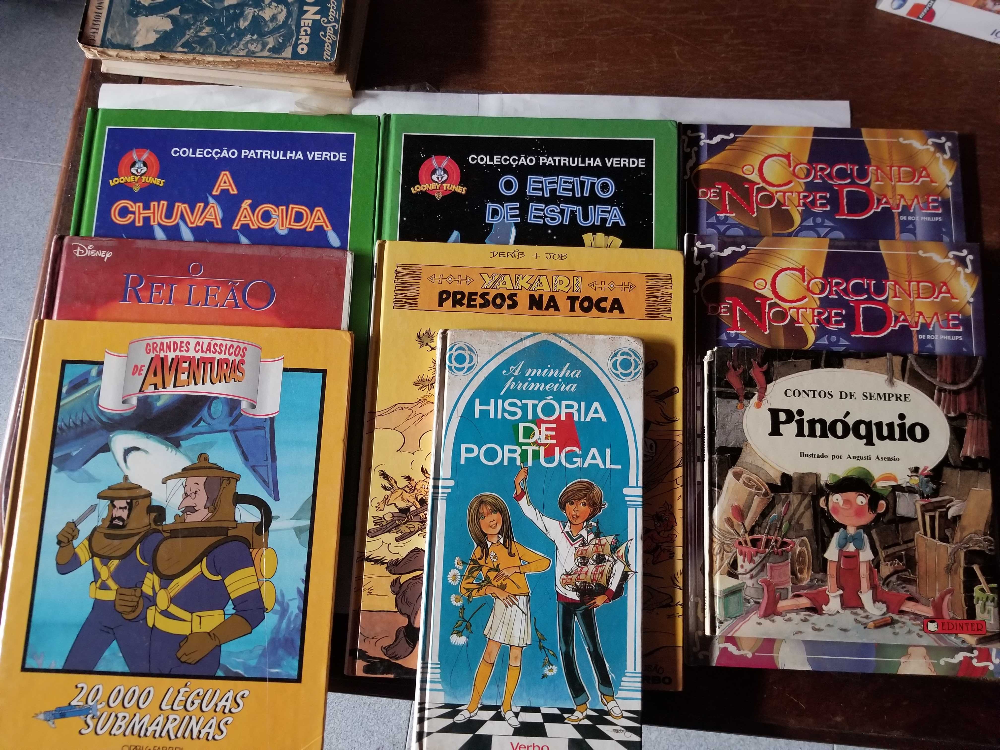Livros - Coleçâo de livros infantis Walt Disney e outros