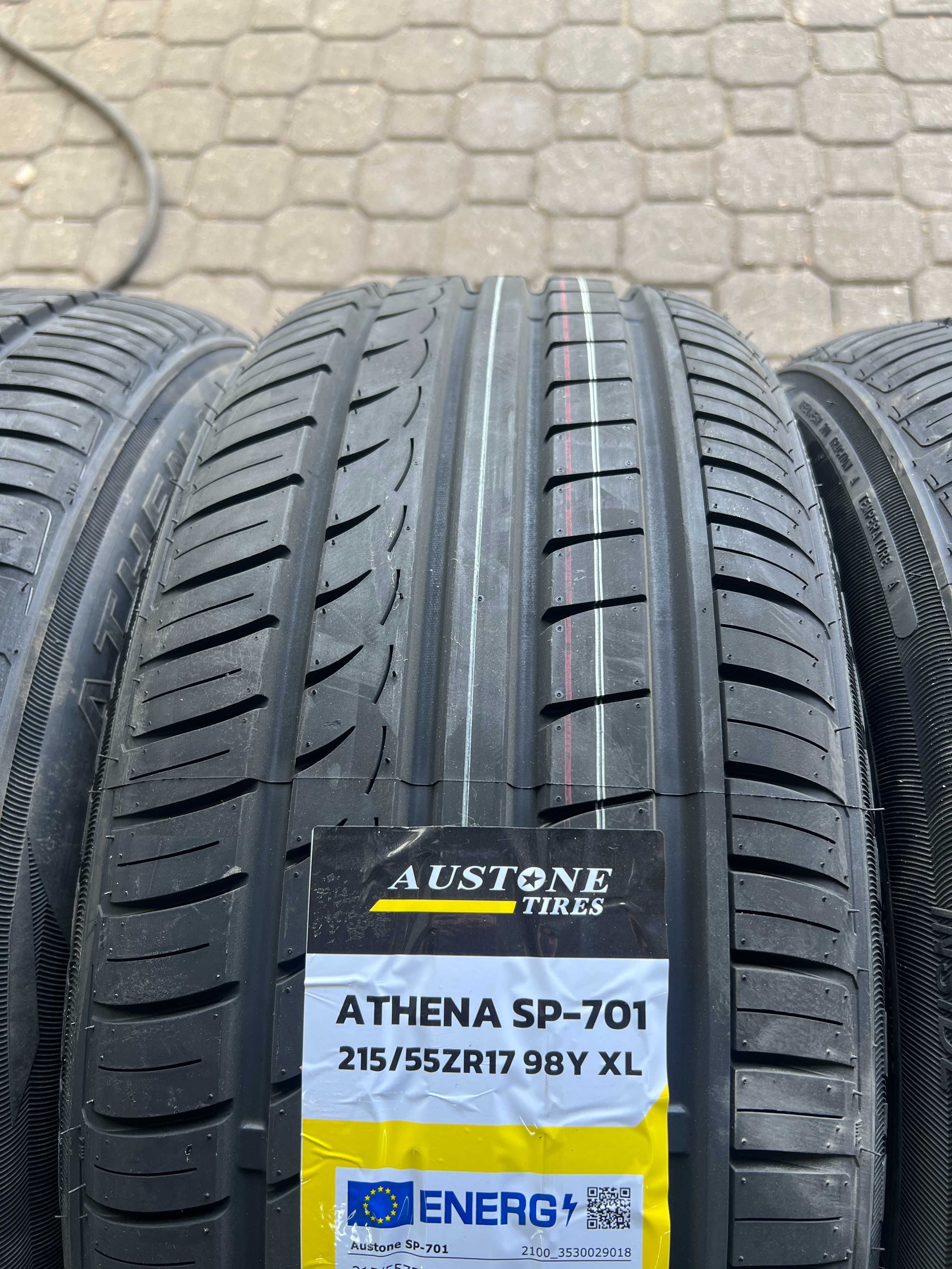 215/55r17 austone nowe opony letnie 2025r montaż w cenie