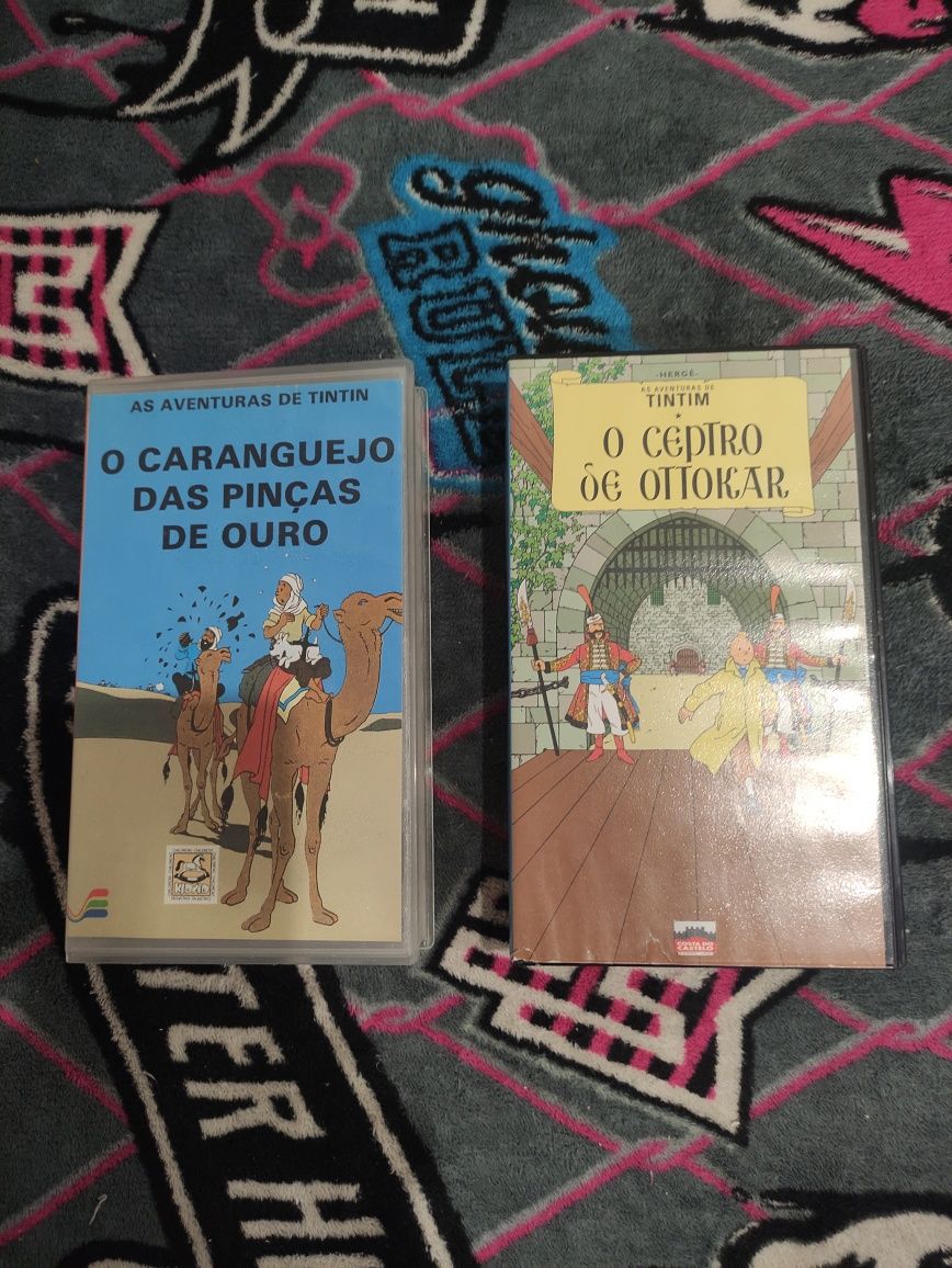 Filmes Tintim em VHS