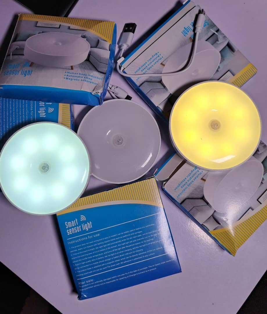 Sensor Light, Bezprzewodowa Lampka LED z Czujnikiem Ruchu,Łatwy Montaż