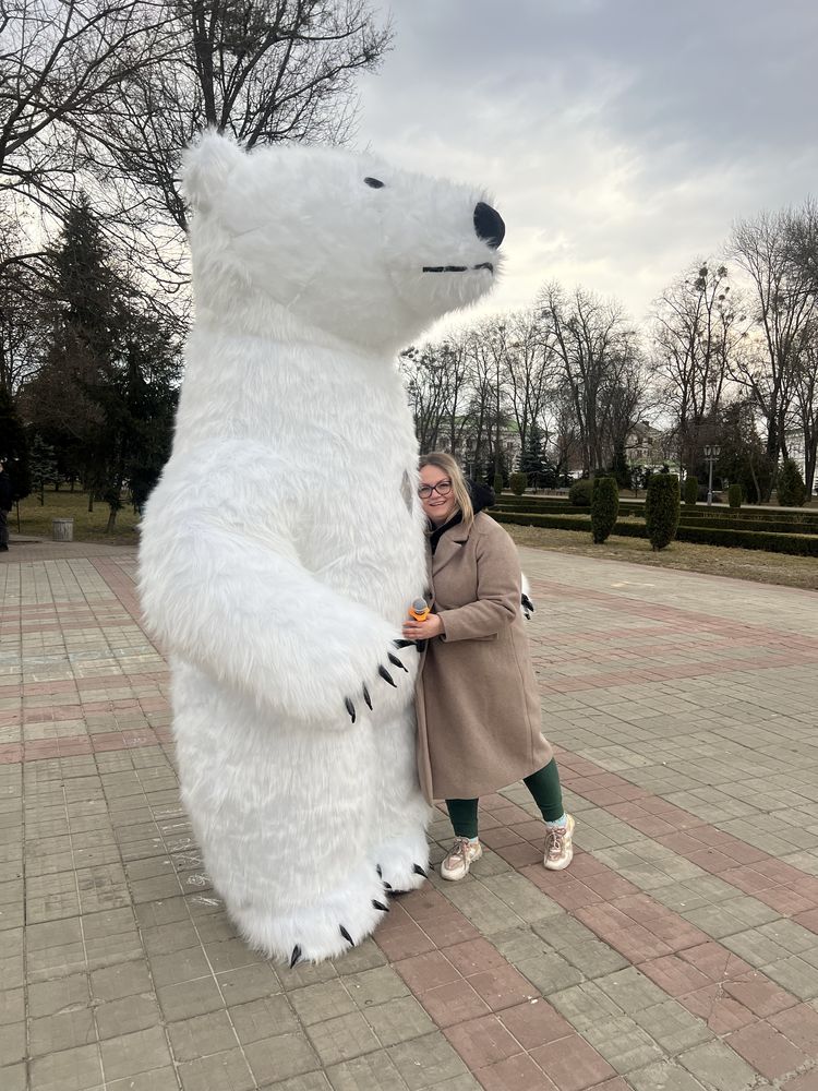 Ростова лялька Експрес-привітання Білий ведмідь Панда Зайчик Жабка