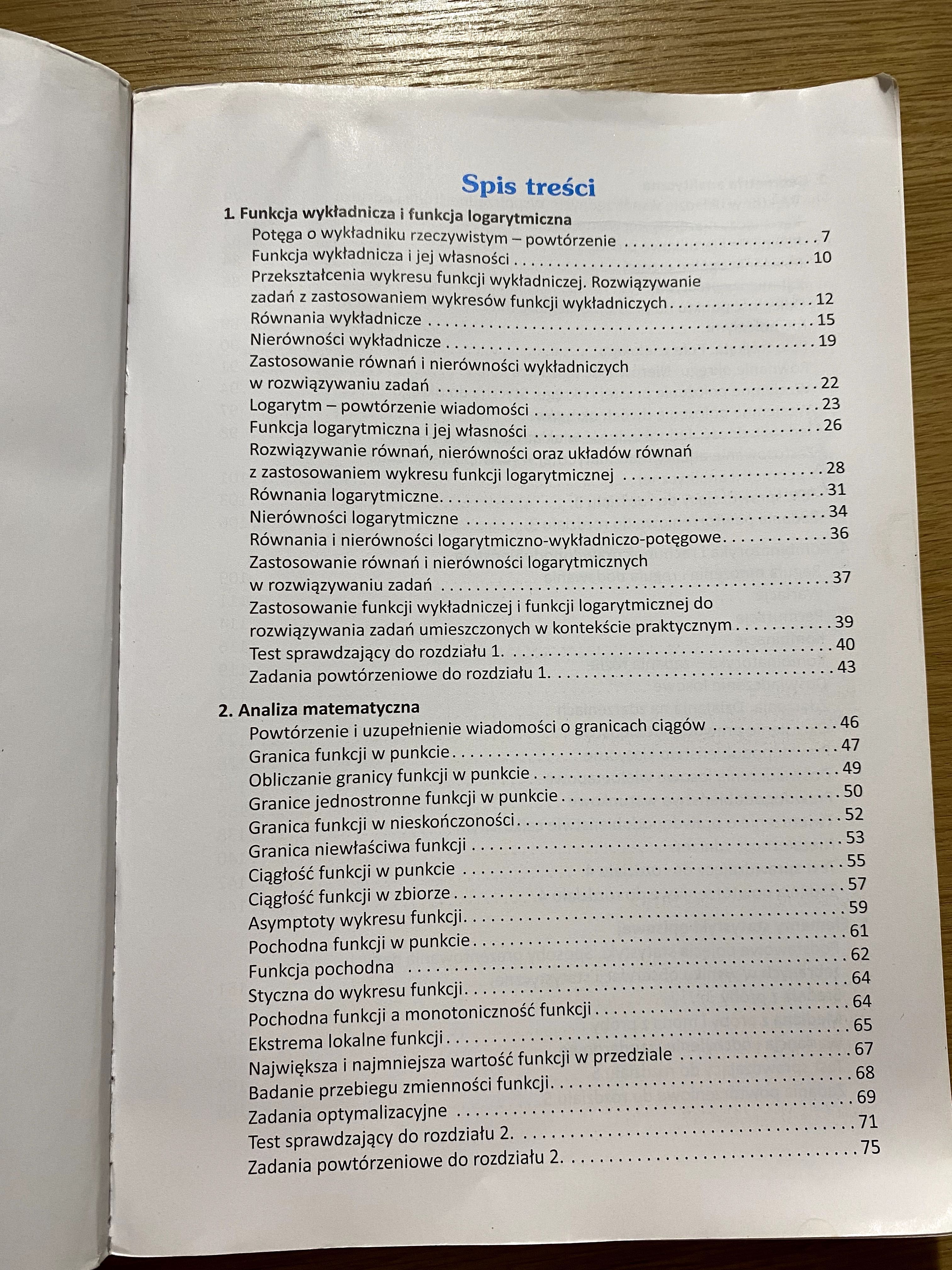 Matematyka 3 zakres podstawowy i rozszerzony ZBIÓR ZADAŃ