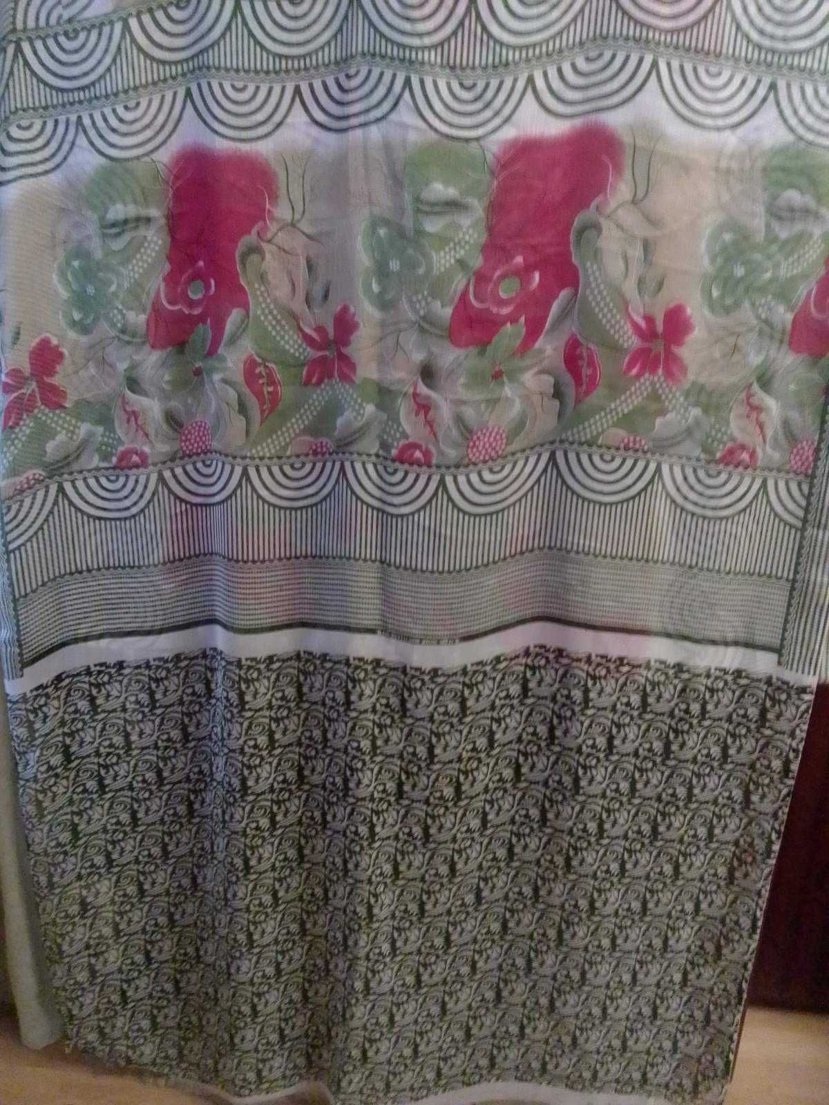 Ткань на сари креп жоржет Индия
