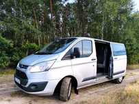 Ford Transit Custom  Ford Transit Custom Brygadówka, 6 osobowy