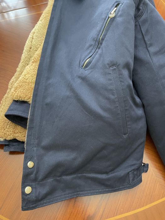 Летная куртка, 54-3,56-5,норка, молния авиационная удлиненая, нов